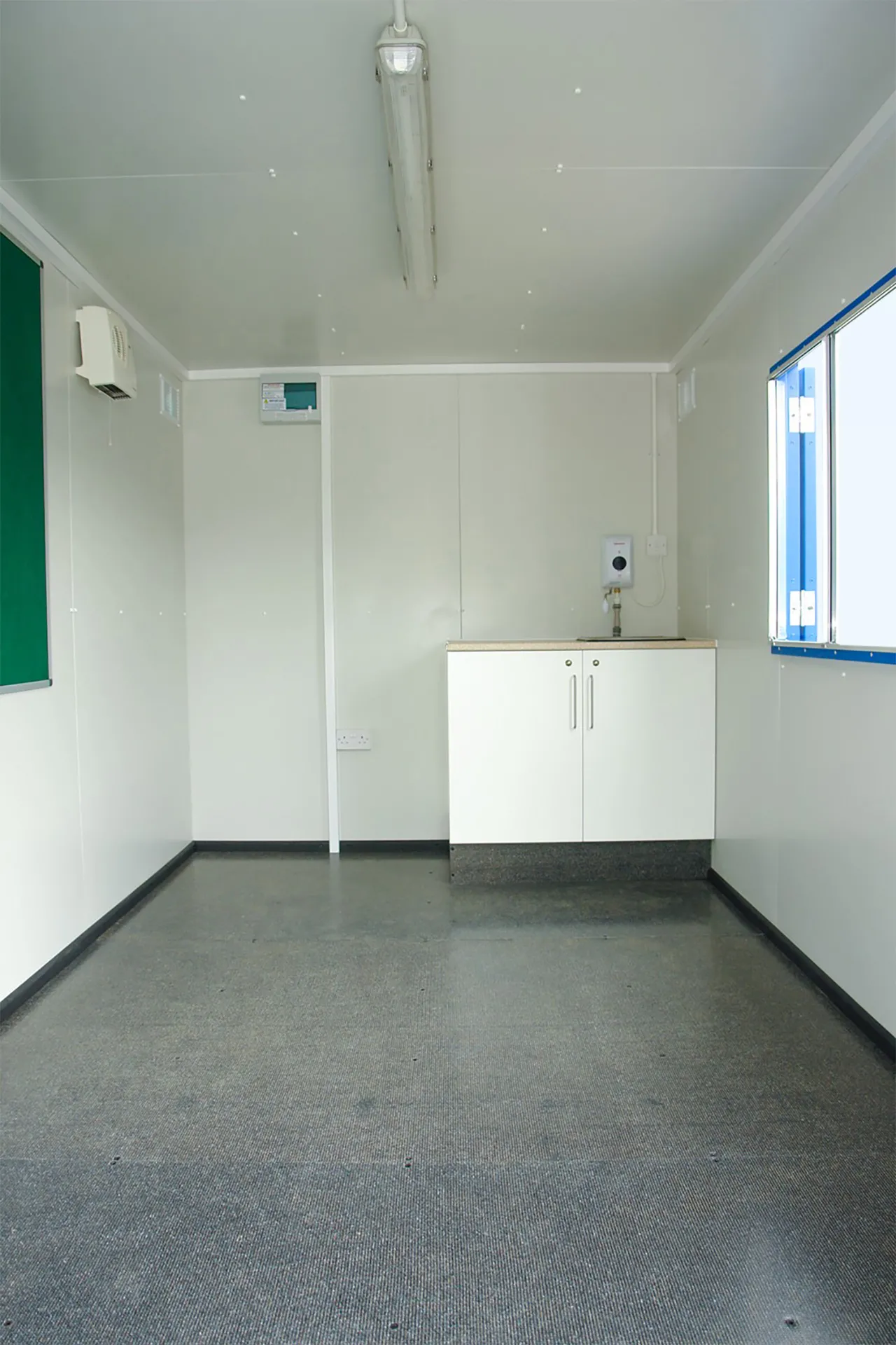 16Ft x 7Ft 6in Steel Mobile Anti-Vandal Office Cabin - Image 2