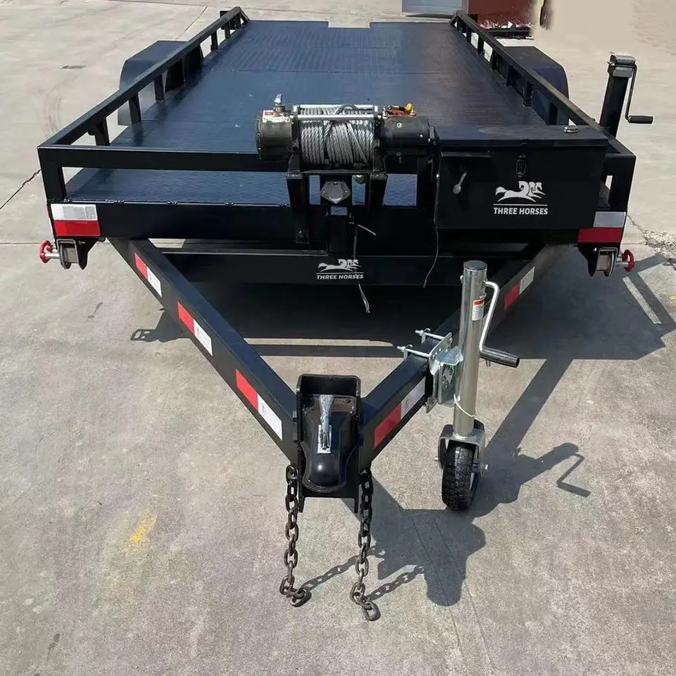 2 Axle 10 Ton Car Hauling Utility Trailer - Image 4