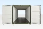 40Ft X 8Ft One Trip Tunnel Container Double End Door