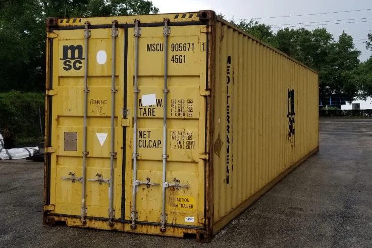 40 Ft Hc Shipping Containers High Cube Wind And Watertight Ipswich