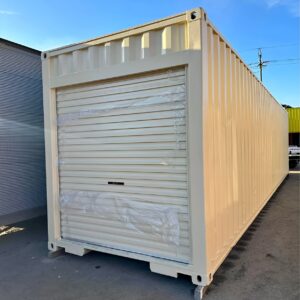40ft X 8ft Shipping Container With Roll-Up Door