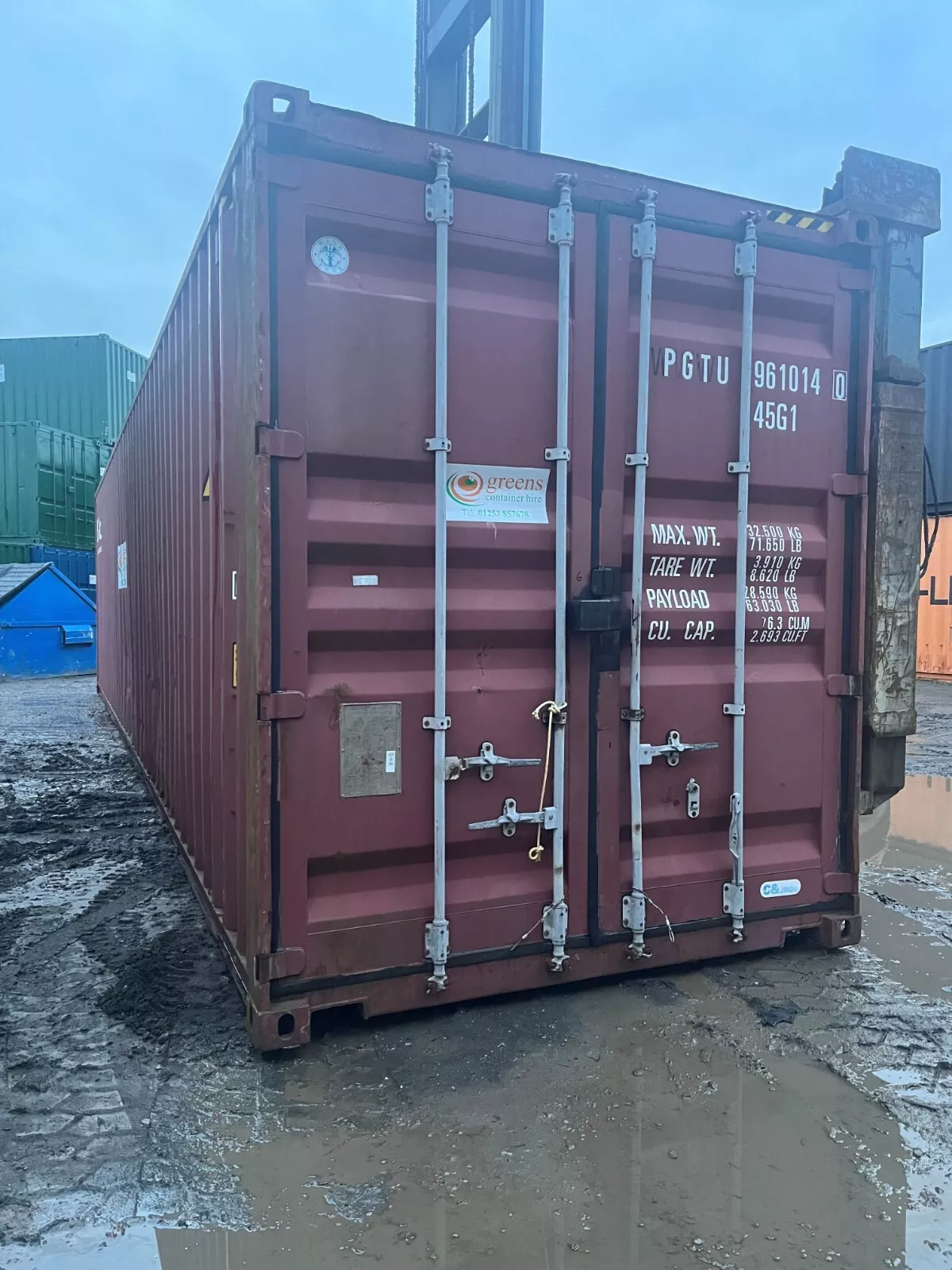 40FT Hi Cube Shipping Container - Image 4