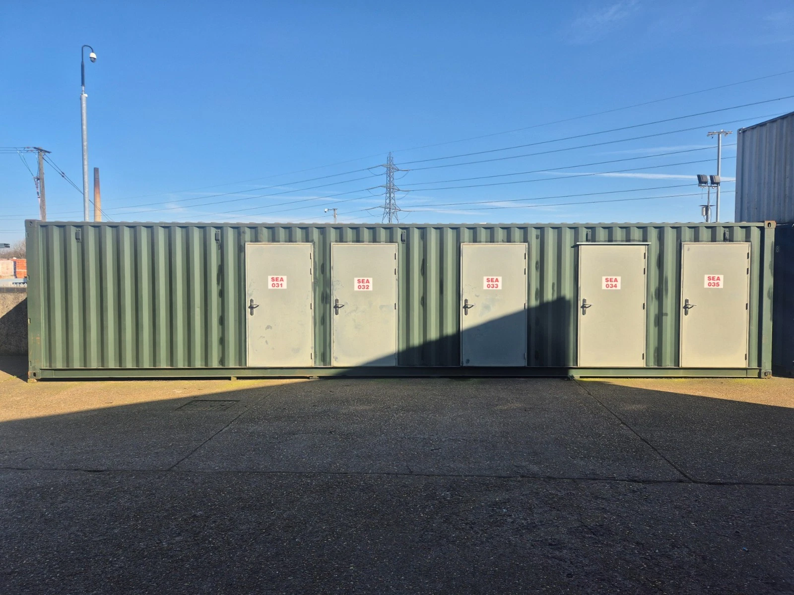 40′ one trip self storage container