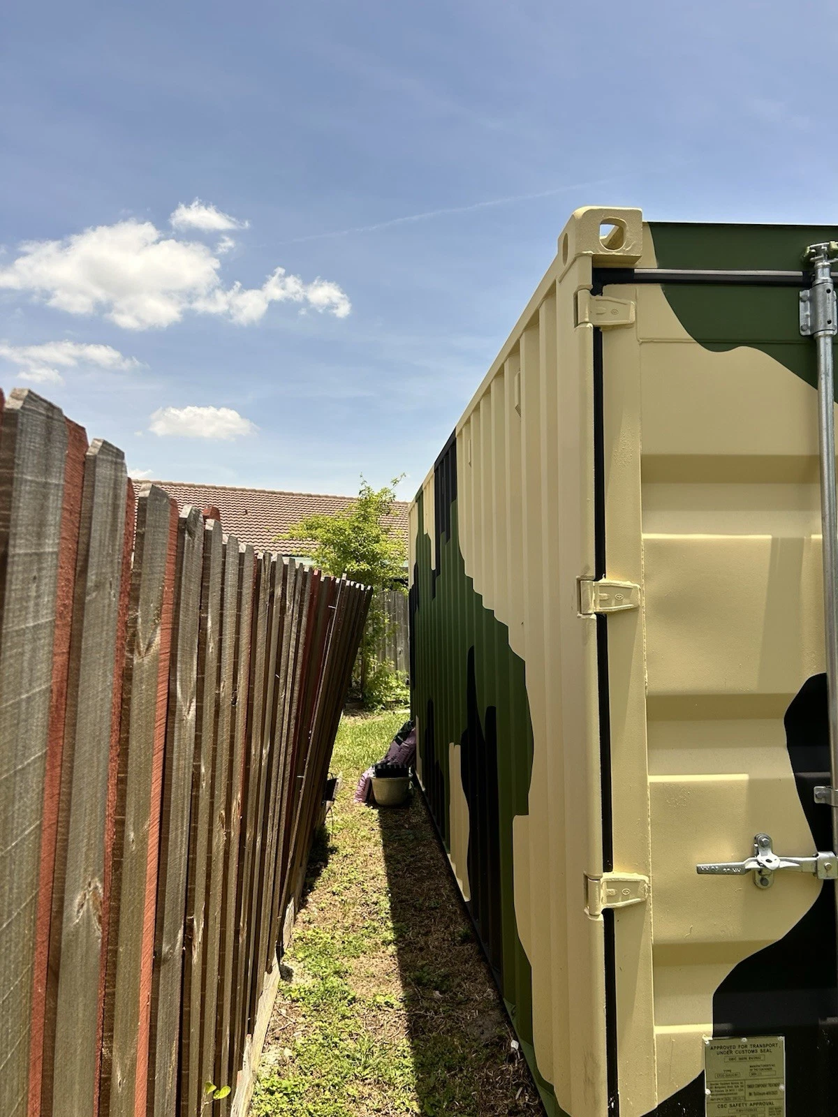 20ft Camouflage Storage Container – Wind & Water Tight - Image 4