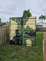 20ft Camouflage Storage Container – Wind & Water Tight